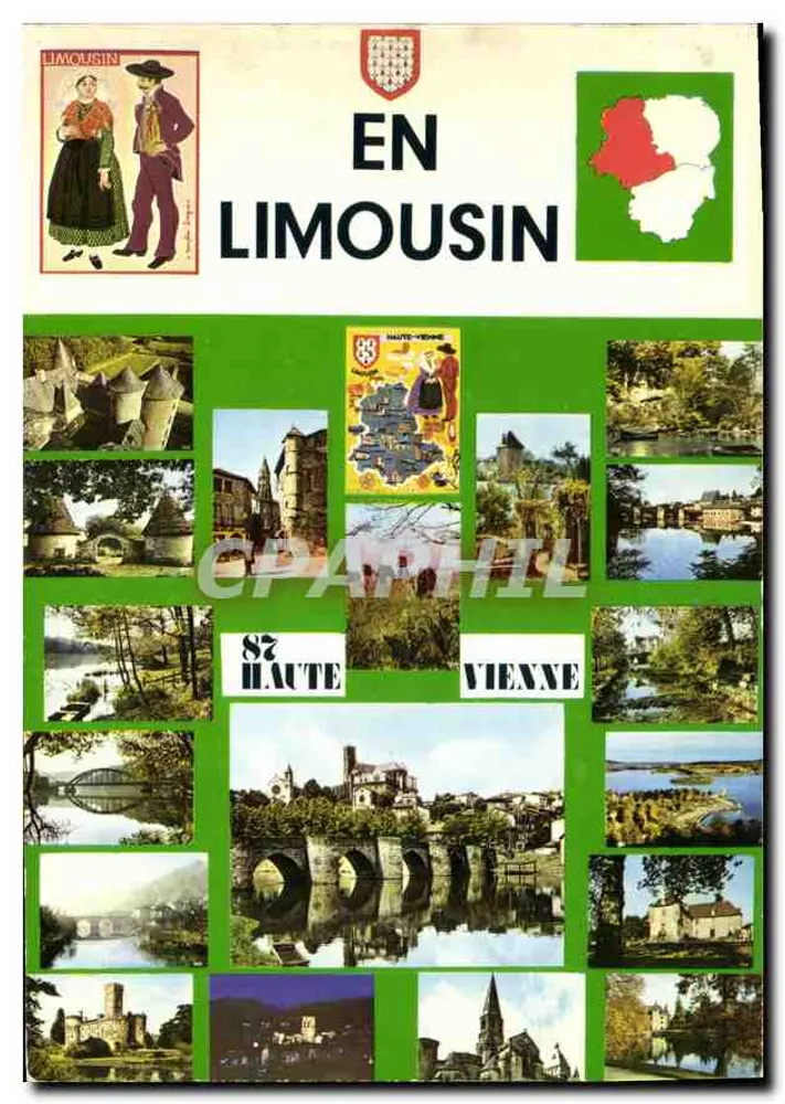 In Limousin — Haute-Vienne — Edizioni Moderne, Limoges - Recto
