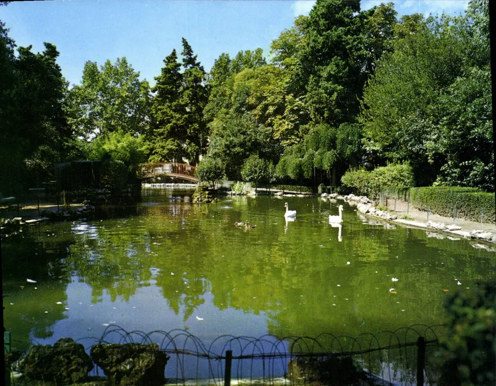 Stadtpark - Schwanenteich — Olonzac (34 - Hérault) — Éditions de Cobelin - Vorderseite