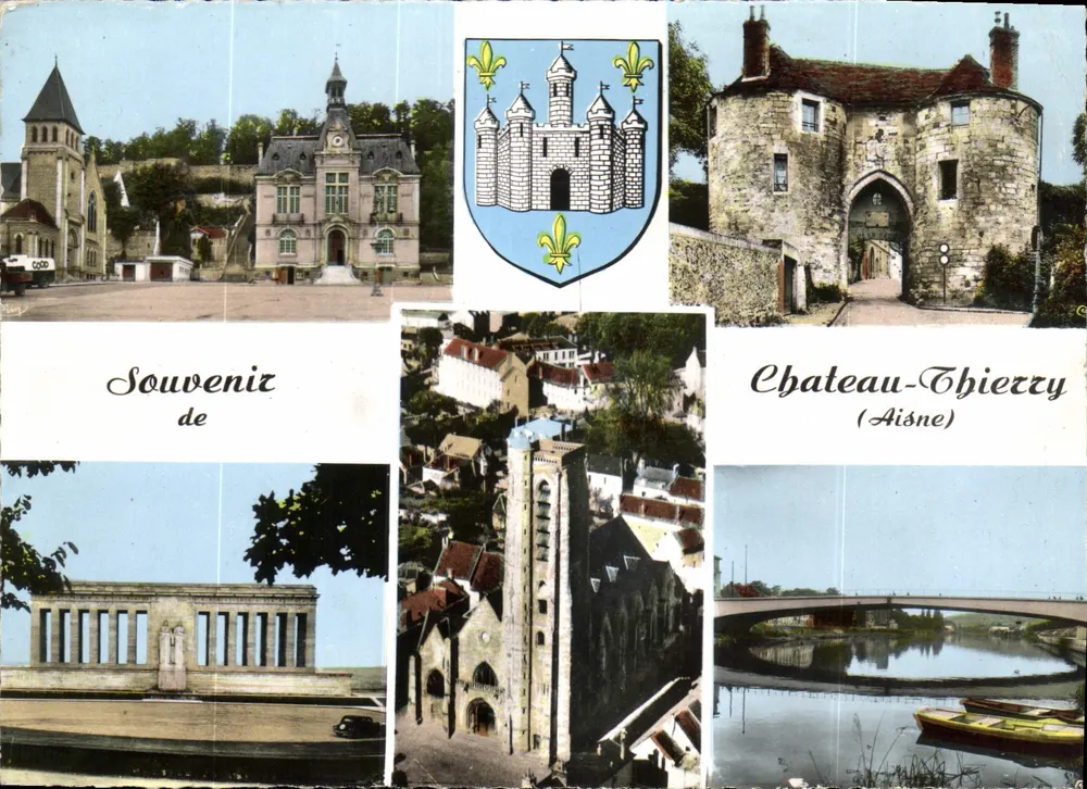 Château-Thierry (Aisne) — Lembrete de — editor não identificado, número de série não visível - Frente