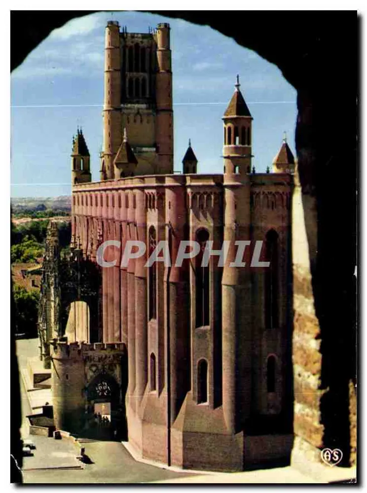 Die Basilika Sainte-Cécile — Ansicht vom Turm — Gesellschaft der Ansichtskarten APA-POUX - Vorderseite