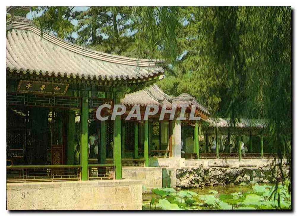 Perrée in Blüte im Frühling in den Gärten von Peking — Verlag unbekannt, Seriennummer nicht sichtbar - Vorderseite