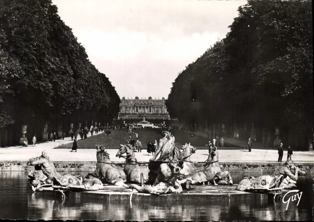 Versailles und seine Wunder — Park des Schlosses. Der Apollon-See — Ed. Art Guy, Paris - Vorderseite