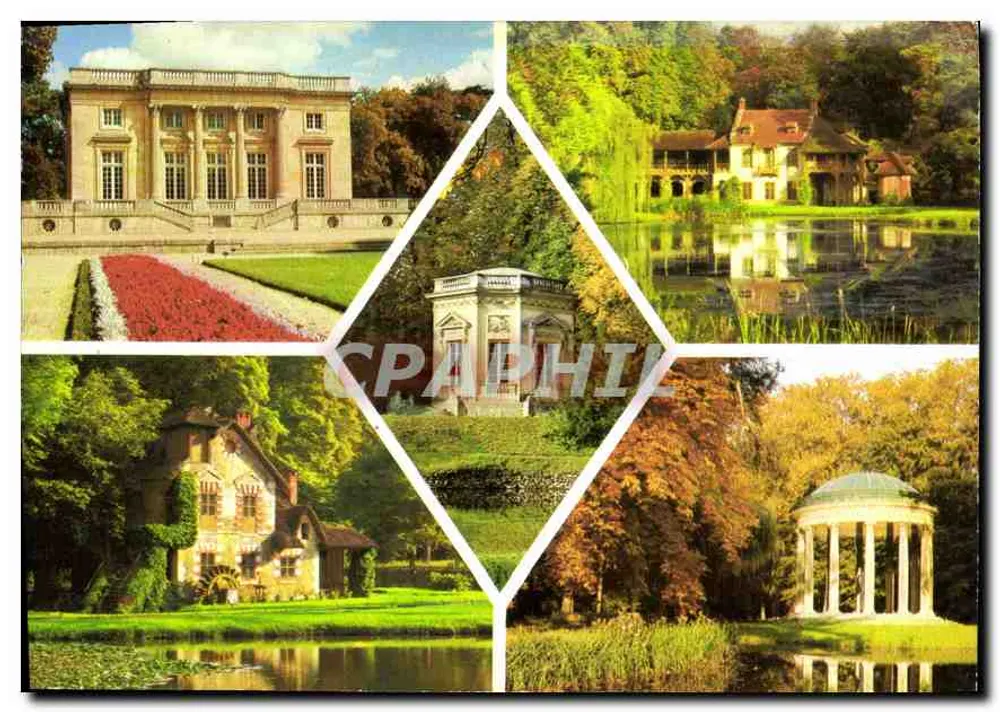 Versailles — Colagem de locais do château — Éditions D'Art - Frente
