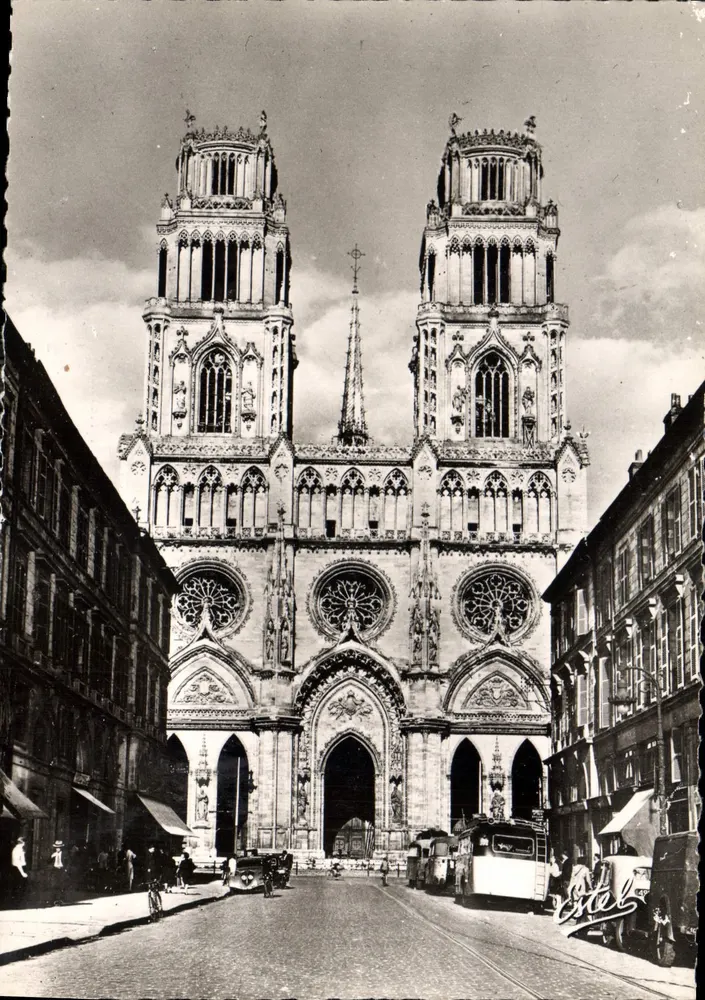 Catedral Santa Cruz de Orléans — Editor Estel, n° 2406 - Frente