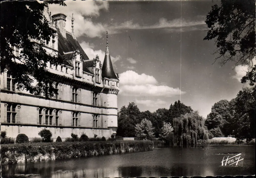 Azay-le-Rideau — Il Castello — Editore Henry - Recto