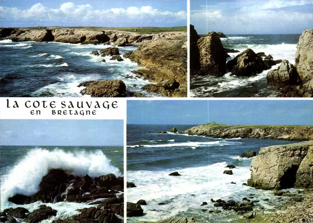Szałowa wybrzeża w Bretanii — V. 554 — Wydawnictwo Y. & R. GATOUX - Awers