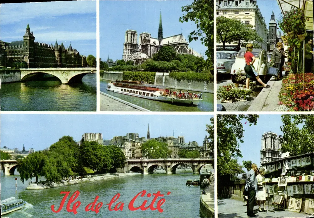 Île de la Cité — Paris — Éditions CHANTAL - Vorderseite