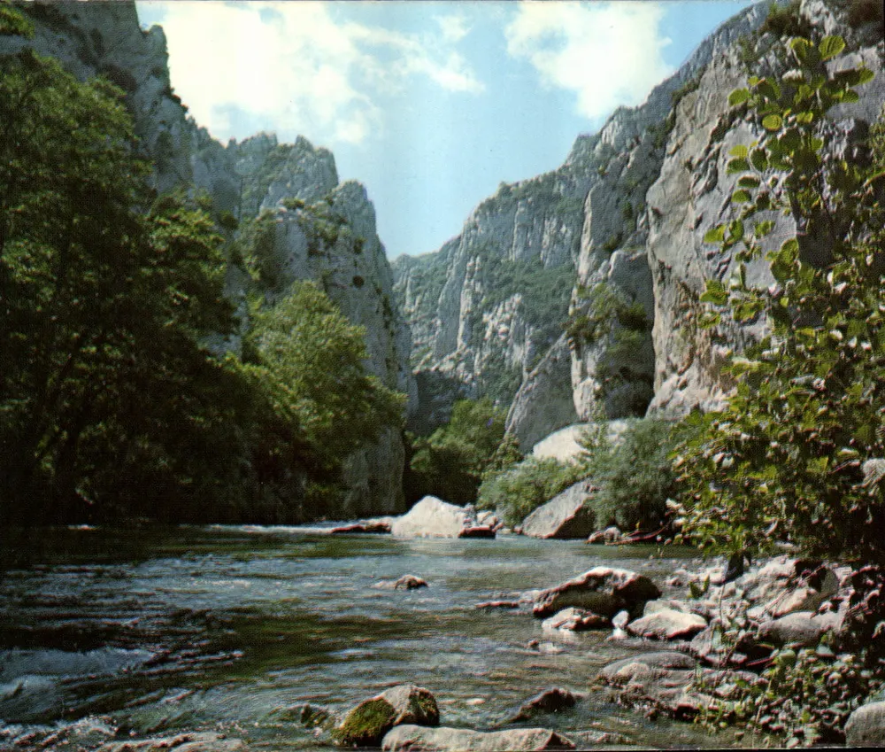 As Gorges de Pierre Lys — A Vale do Aude 11 — Edições S. Audumares, n°4580 - Frente