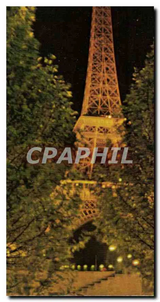 Eiffelturm beleuchtet — Paris — 'Ugly' Editions — Nr. 38 - Vorderseite