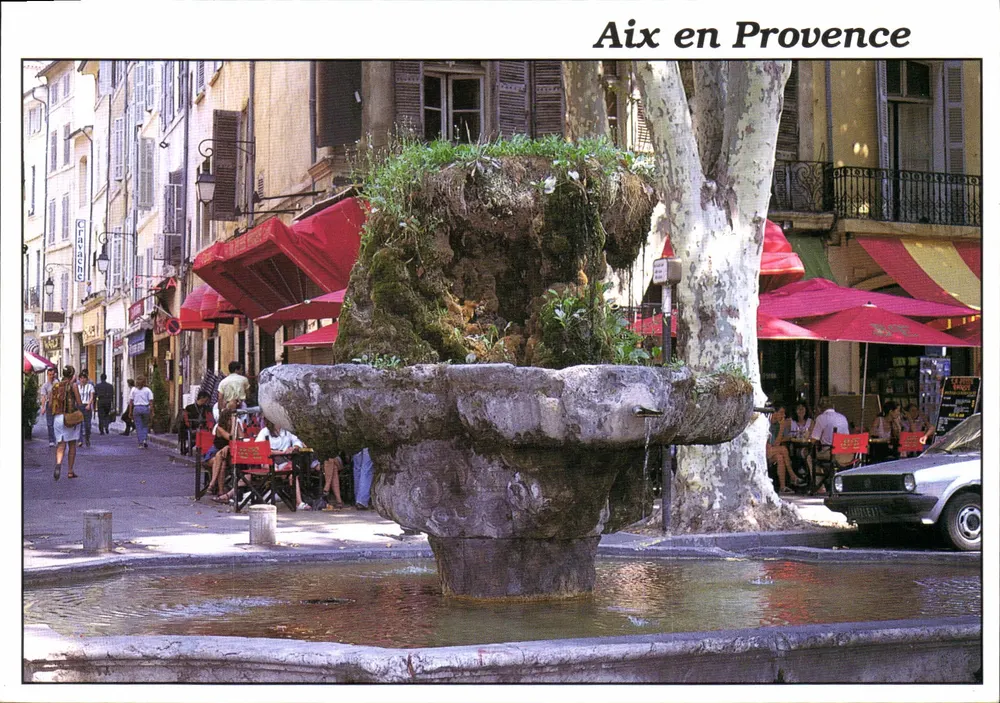Aix en Provence — Fontaine Moussue — Ste PEC Marseille - Frente