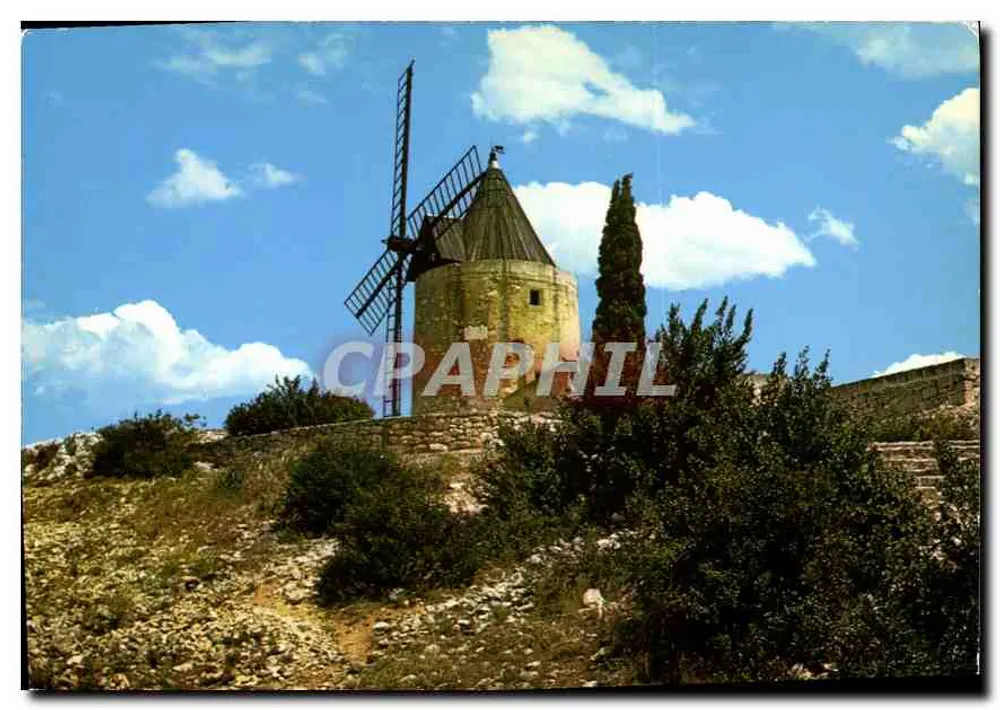 Moinho de Alphonse DAUDET — As Belas Imagens da Provença — n° 33 - Frente