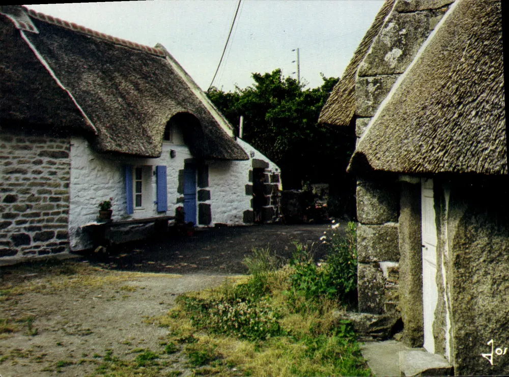 Hütte der unteren Bretagne — Concarnau — Éditions d'art JOS - Vorderseite