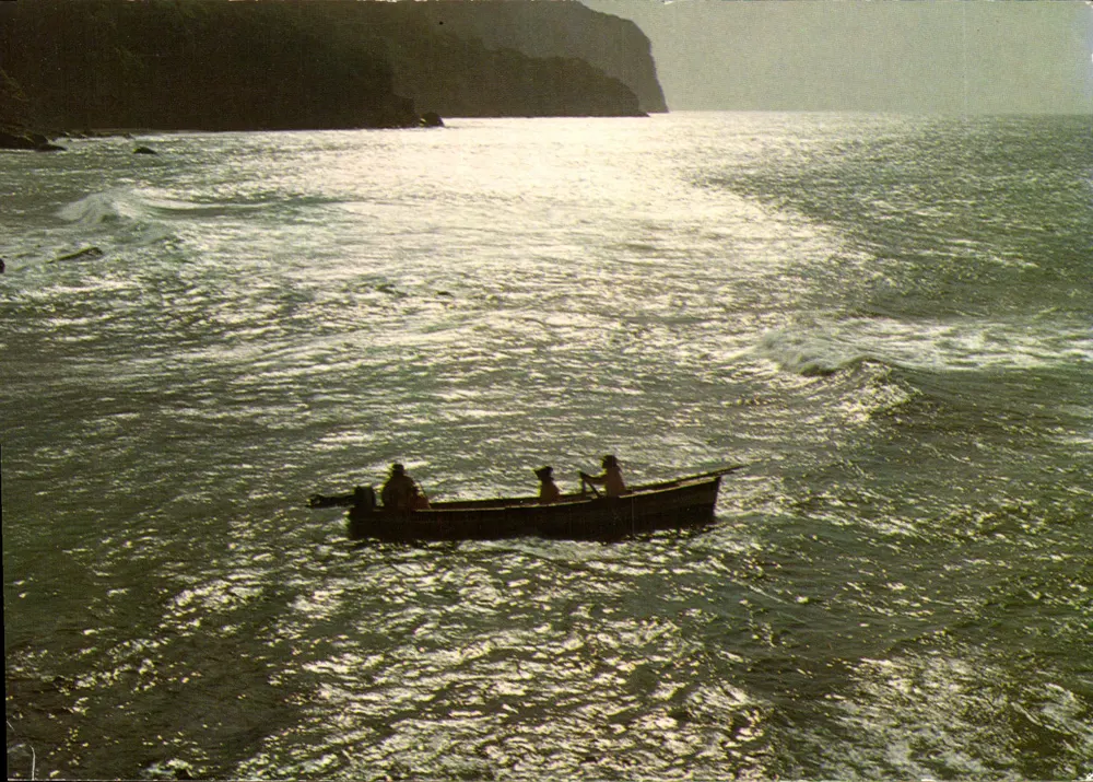 Martinique - Grand'Rivière — Retorno da pesca — Edições Félix Rosette, n°186 - Frente