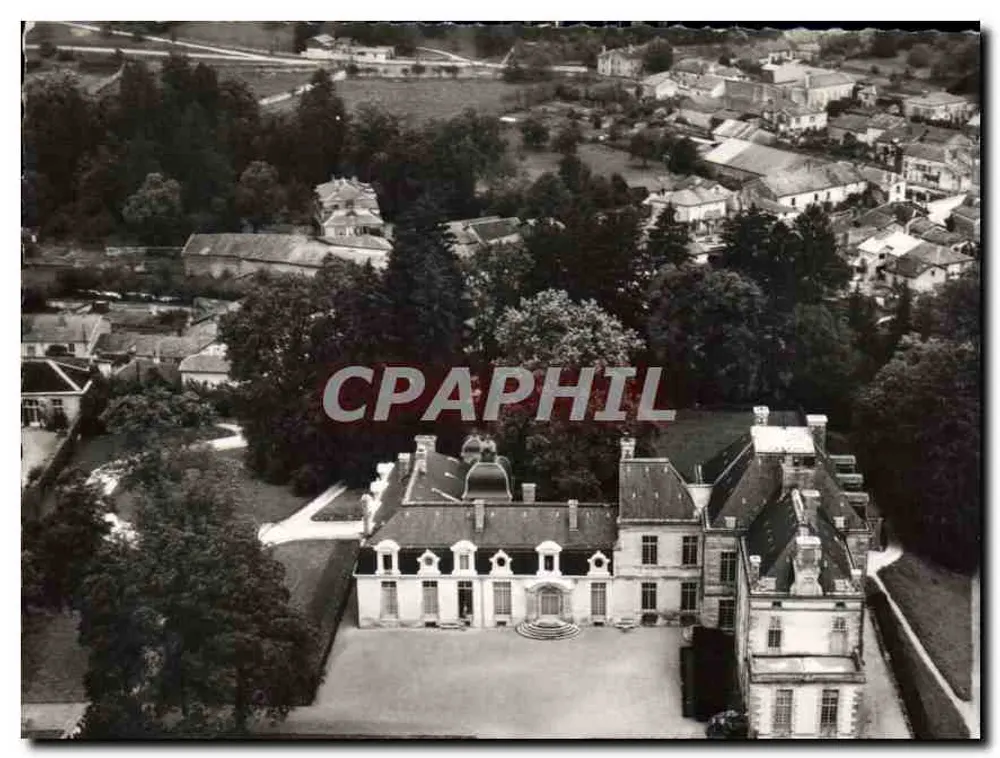 Cirey-sur-Blaise (Haute-Marne) — Luftbild des Schlosses — Aériennes Editions 'T.M.' - Vorderseite