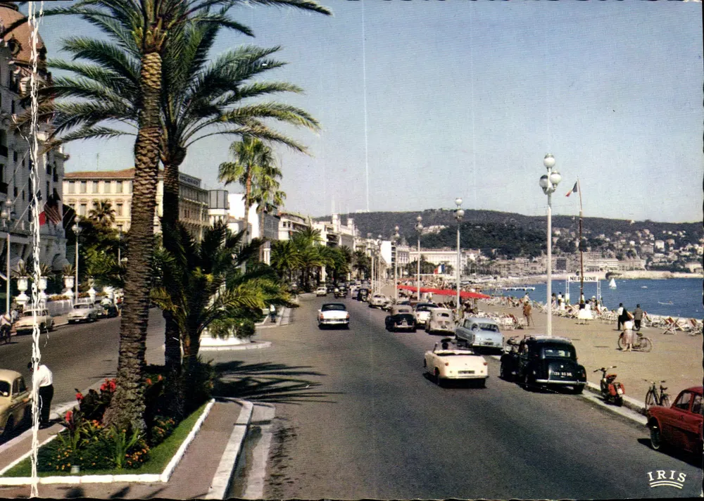A Promenade dos Ingleses — Nice — editor IRIS - Frente