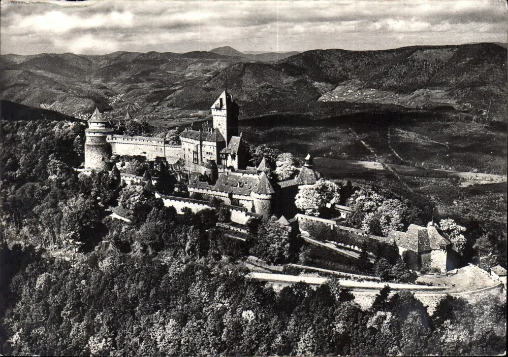 Schloss Haut-Koenigsbourg — Bas-Rhin — Cliché Corabin - Straßburg - Vorderseite