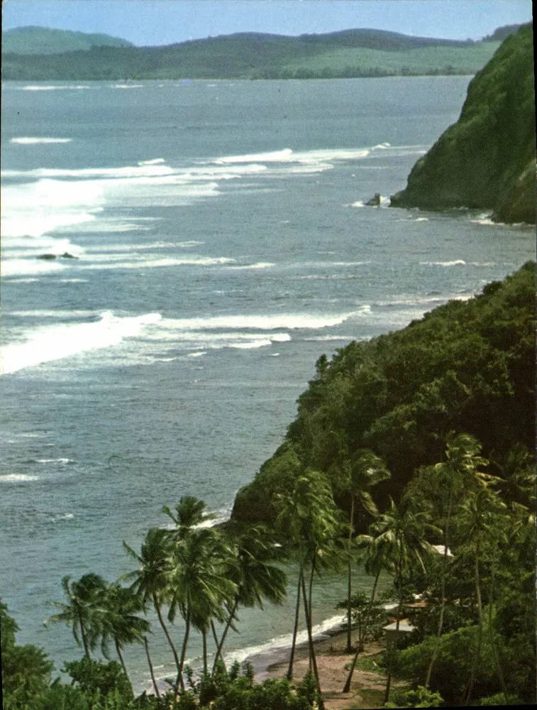 Martinique — Landschaft an der Atlantikküste — Éditions R. ROSE-ROSETTE, N° 72 - Vorderseite