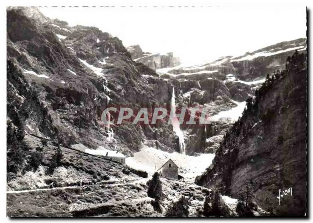 Cirque de Gavarnie (Höhe Pyrenäen) — Der Eingang und das Hotel des Cirques — Art Editions Martel - Vorderseite