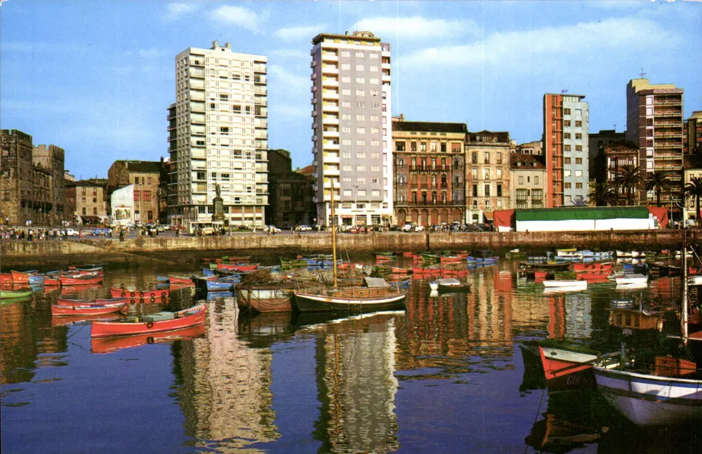 Gijón — Zeemolen — Uitgaven ARIBAS, Zaraigoza - Voorkant