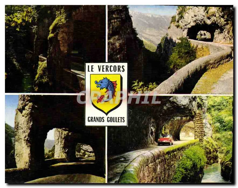Der Vercors — Route des Grands Goulets — Editions des Alpes - Vorderseite