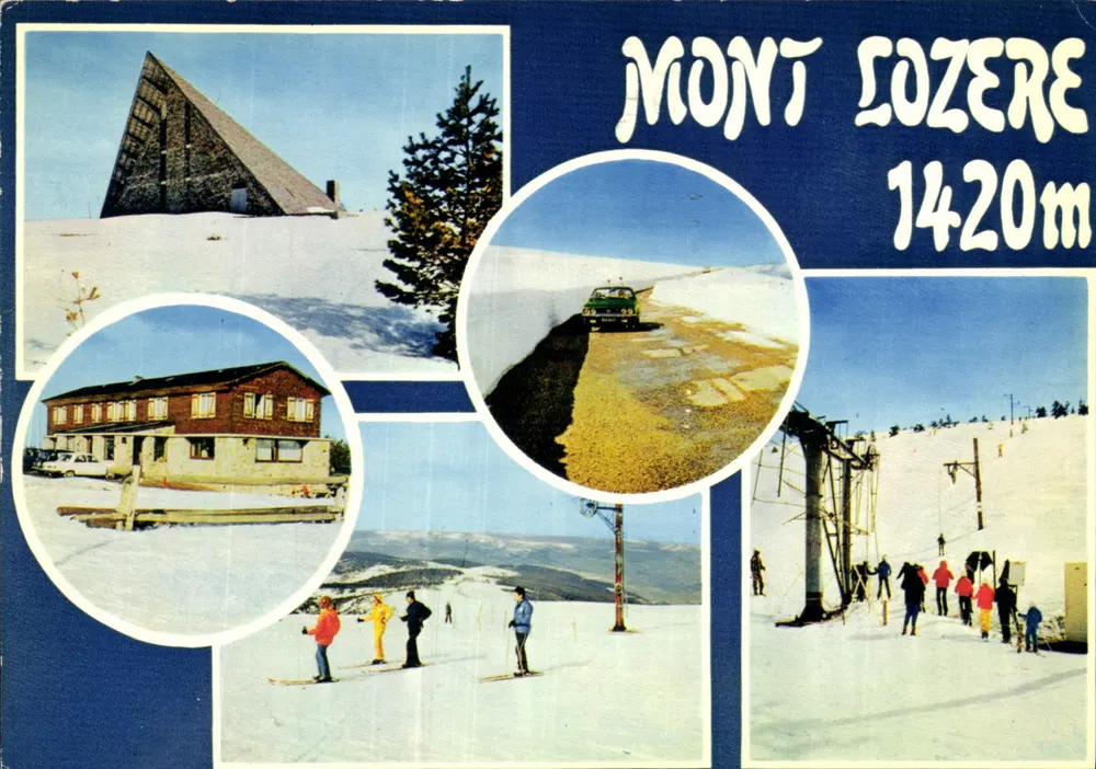 Monte Lozère — 1420m — Combit Imprimeur Mâcon - Frente