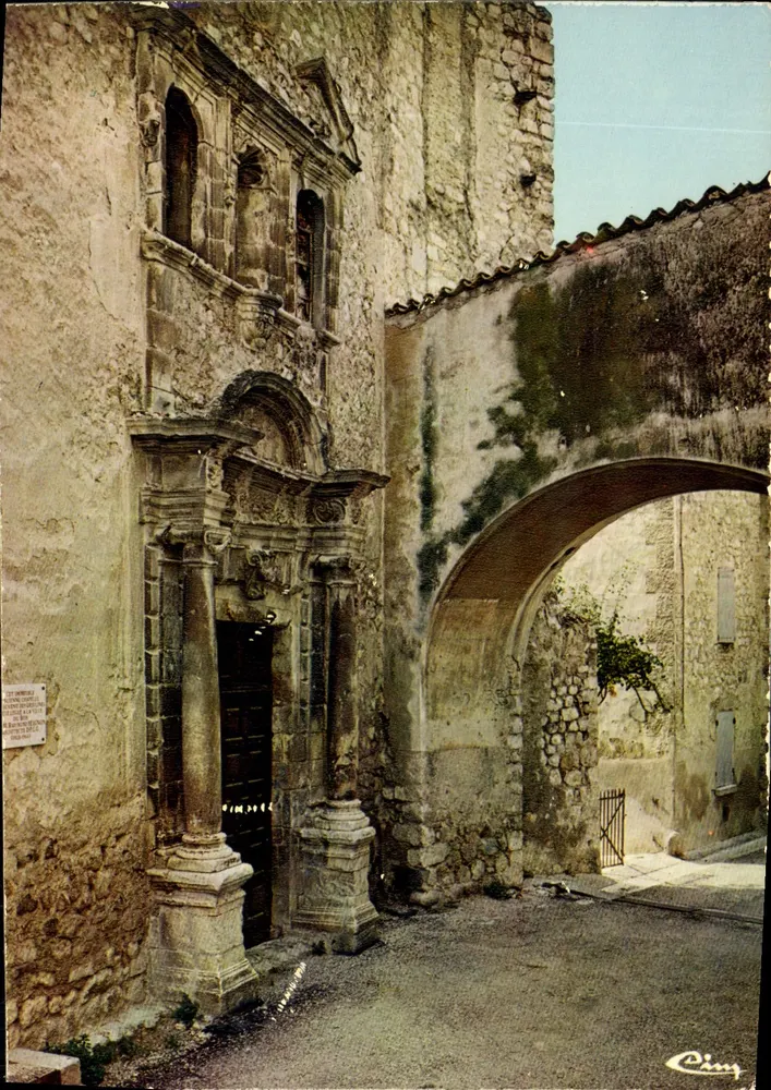 Buis-les-Baronnies — Die Renaissance-Tür — Cing - Vorderseite