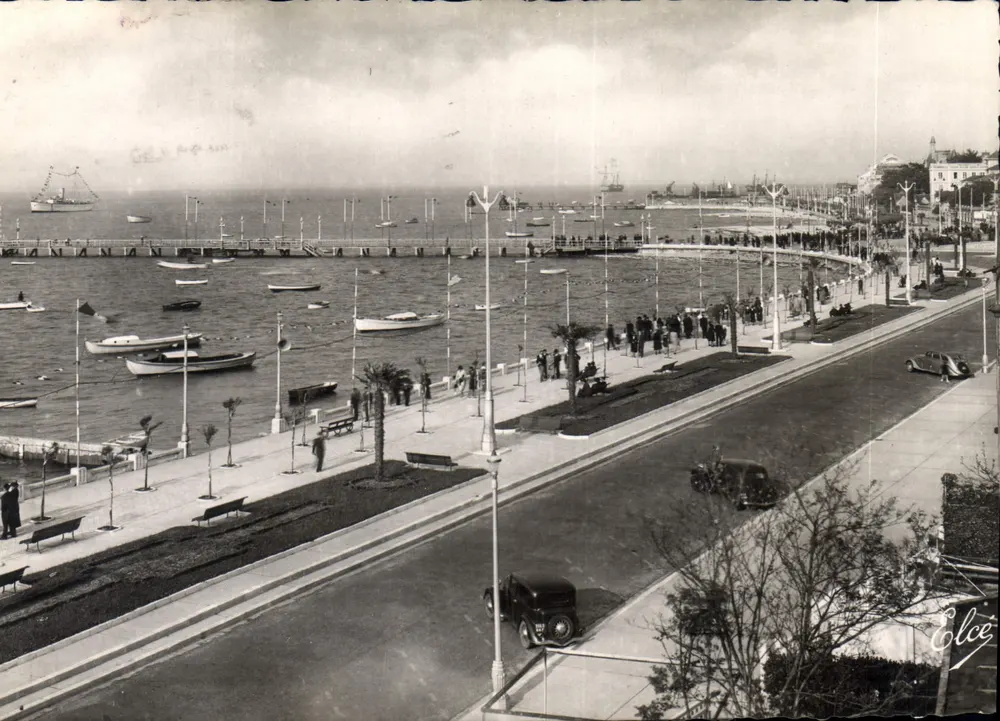 Arcachon — Die neuen Boulevards und Pier — Edit. L. Coutagne, Bordeaux - Vorderseite