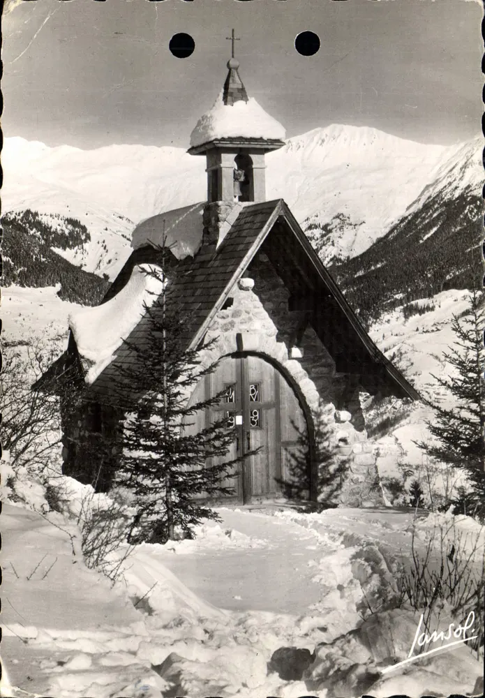 Chapelle des Curé d'Art — Courchevel 1503 m — Éditions photographiques Chambéry - Vorderseite