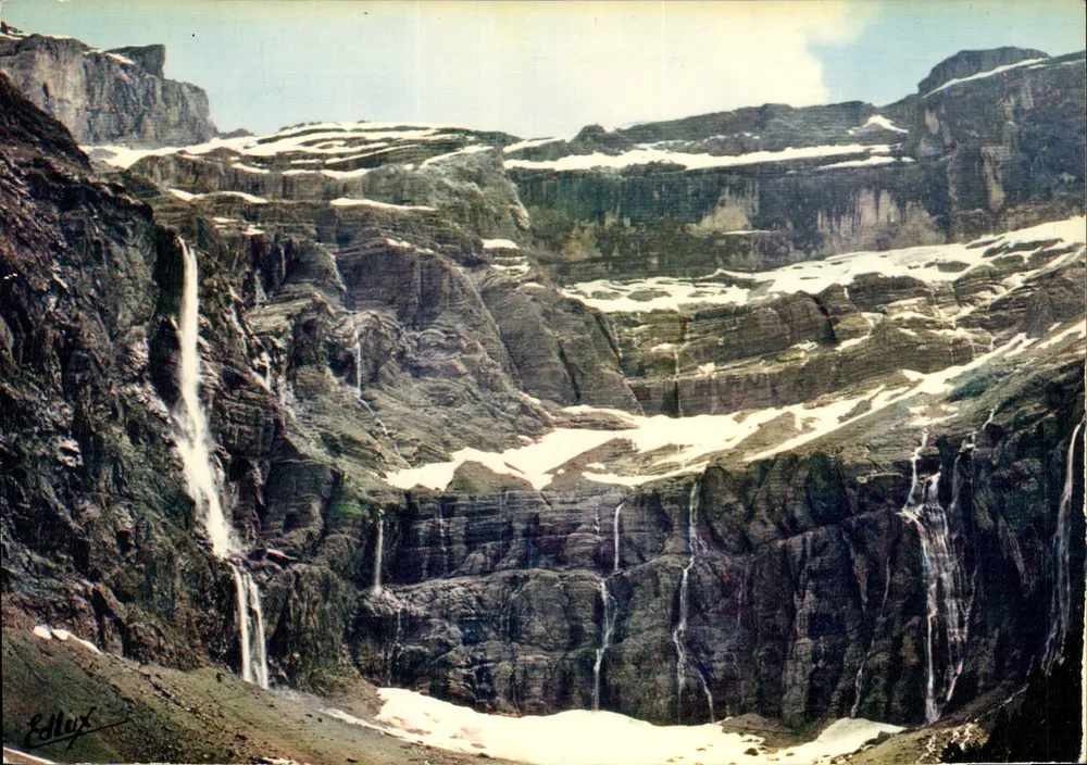 Der Cirque und die Grande Cascade — Gavarnie — Edition Peyramate - Vorderseite