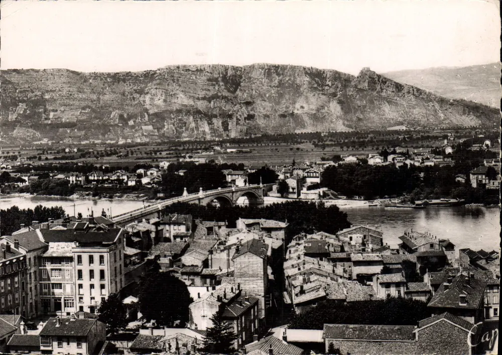 Valência - Vista geral sobre o rio Ródano — Réal-Photo, n°26 - Frente