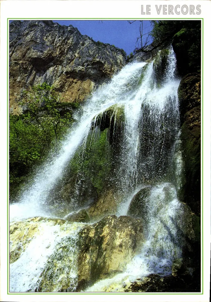 Choranche Falls — Le Vercors — Éditions Plastiques RTES - Vorderseite