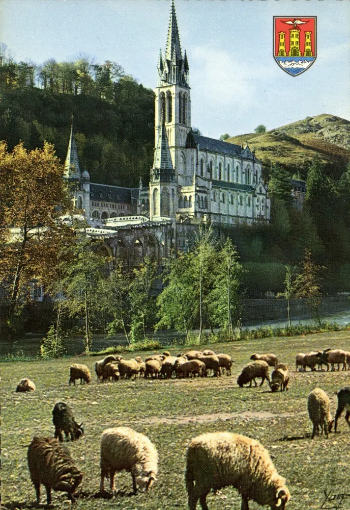 Lourdes — A Basílica e o Gave — Edição YANP CHAMON - Frente