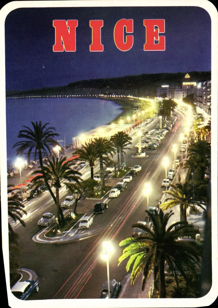 Nizza — Die Promenade des Anglais — Verlag CIGOGNE, Nr. 06.088.12 - Vorderseite