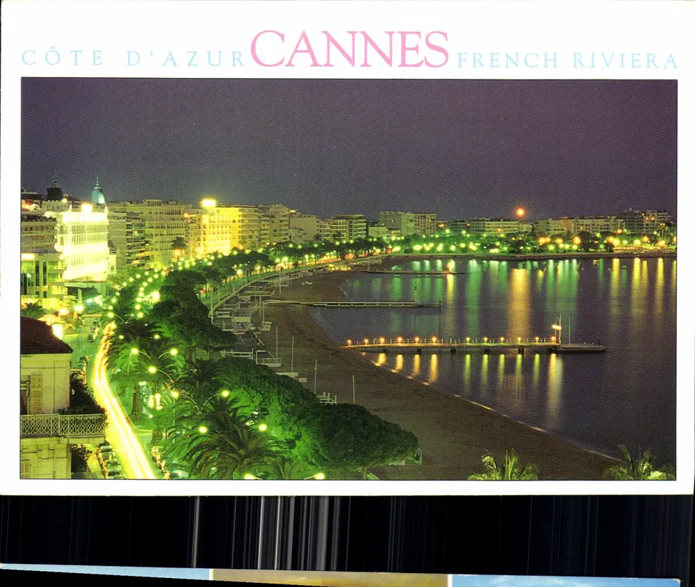 Cannes — Côte d'Azur, Riviera Francuska — Éditions Gilla Carte 341961000060 - Awers