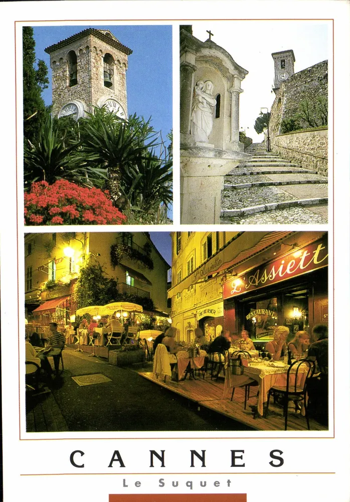 Cannes — Le Suquet — Éditions MAR - Frente