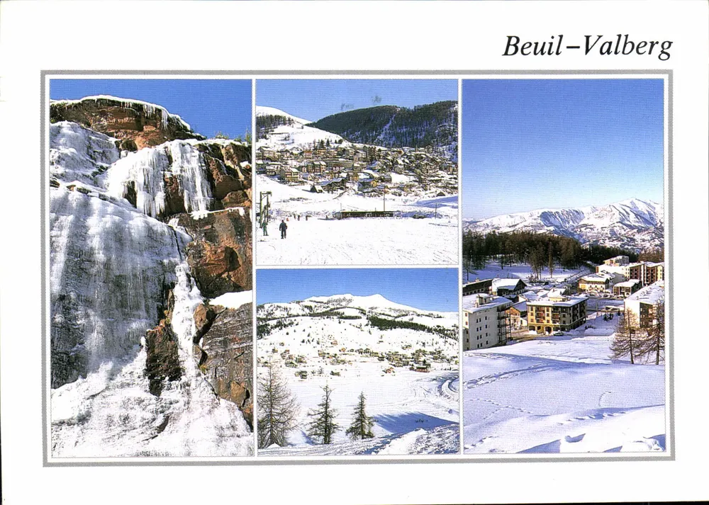 Beuil-Valberg — Winterlandschaft — Fotos J.-P. Smetiez - Vorderseite
