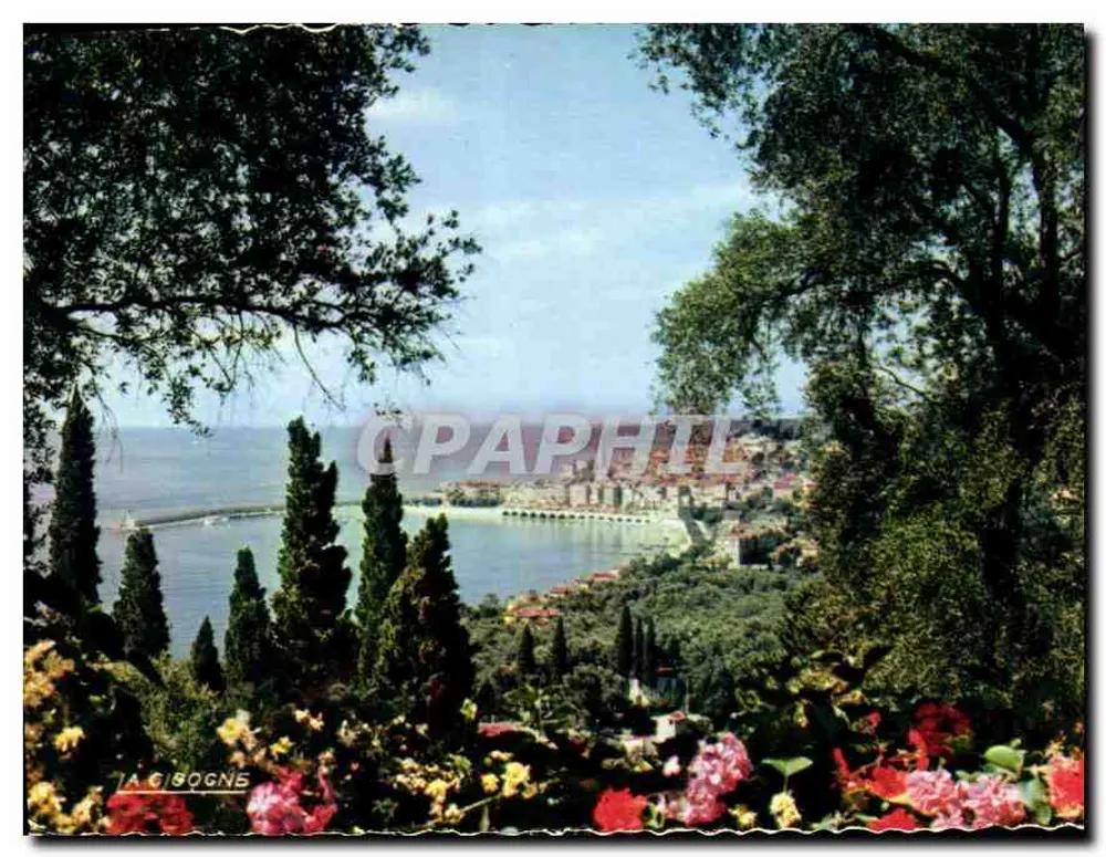 La Cigogne — Uitzicht op Menton — Ed. « La Cigogne » - Voorkant
