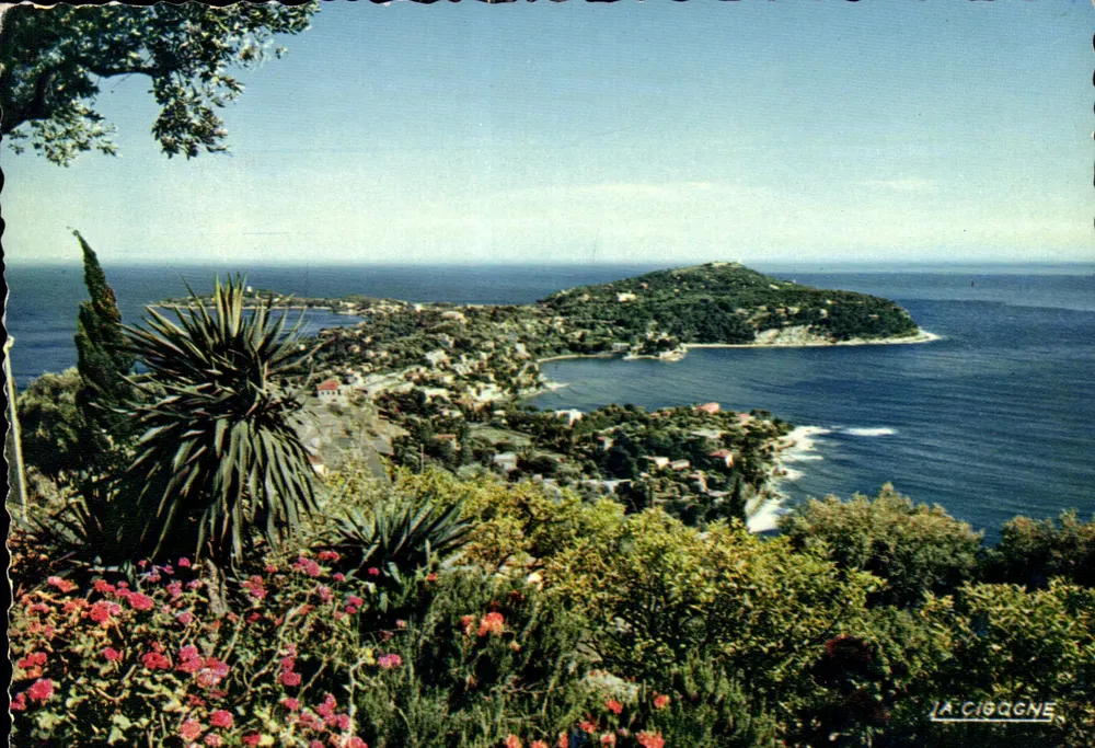 A Garça — Vista panorâmica do Cabo Ferrat — Édit. A Garça, Mônaco - Frente