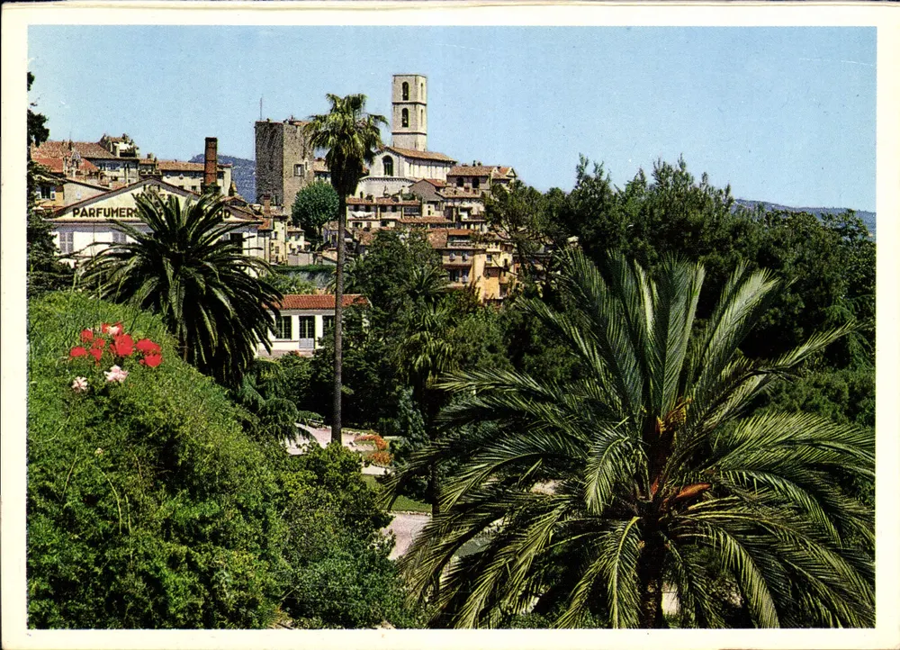 Grasse - Côte d'Azur - Stadt der Blumen - Hauptstadt der Parfums - Vorderseite