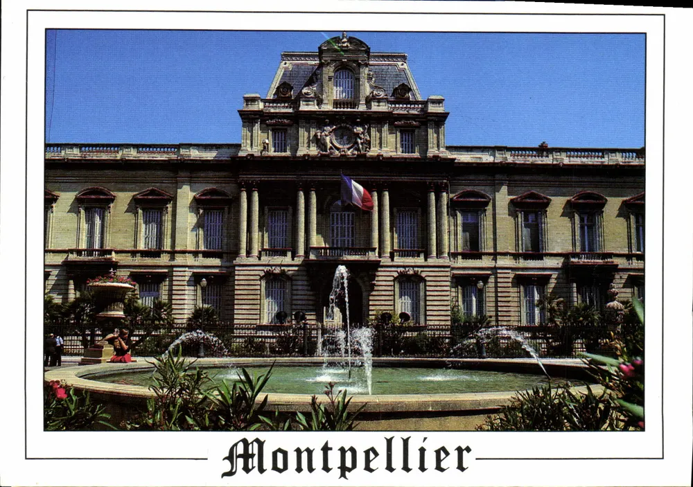 Montpellier — Hotel de Ville — Edições Meridionais - Frente
