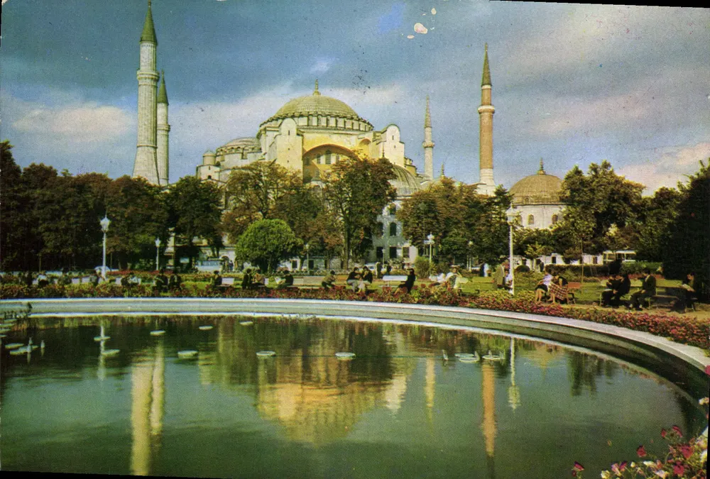 성소피아 대성당 - 박물관 - 이스탄불 — 발행자 TURKEY - 앞면