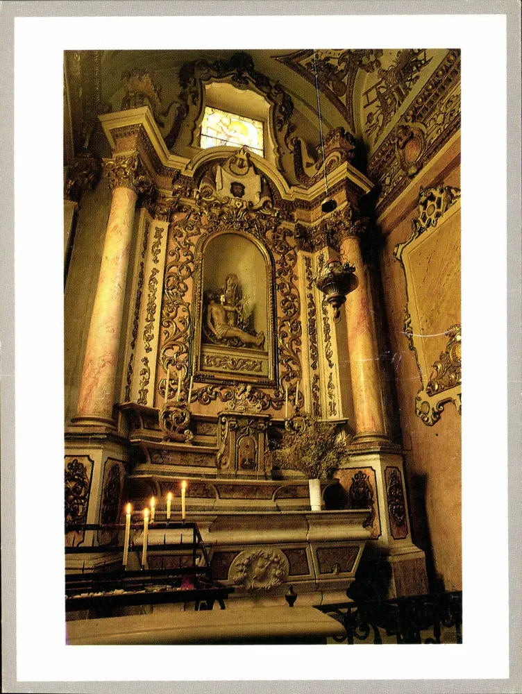Basilika — Kathedrale von Nice — Saint Réparate — Die Pietà — Verlag Jean-Louis Martinetti, Ref. SR 3 - Vorderseite