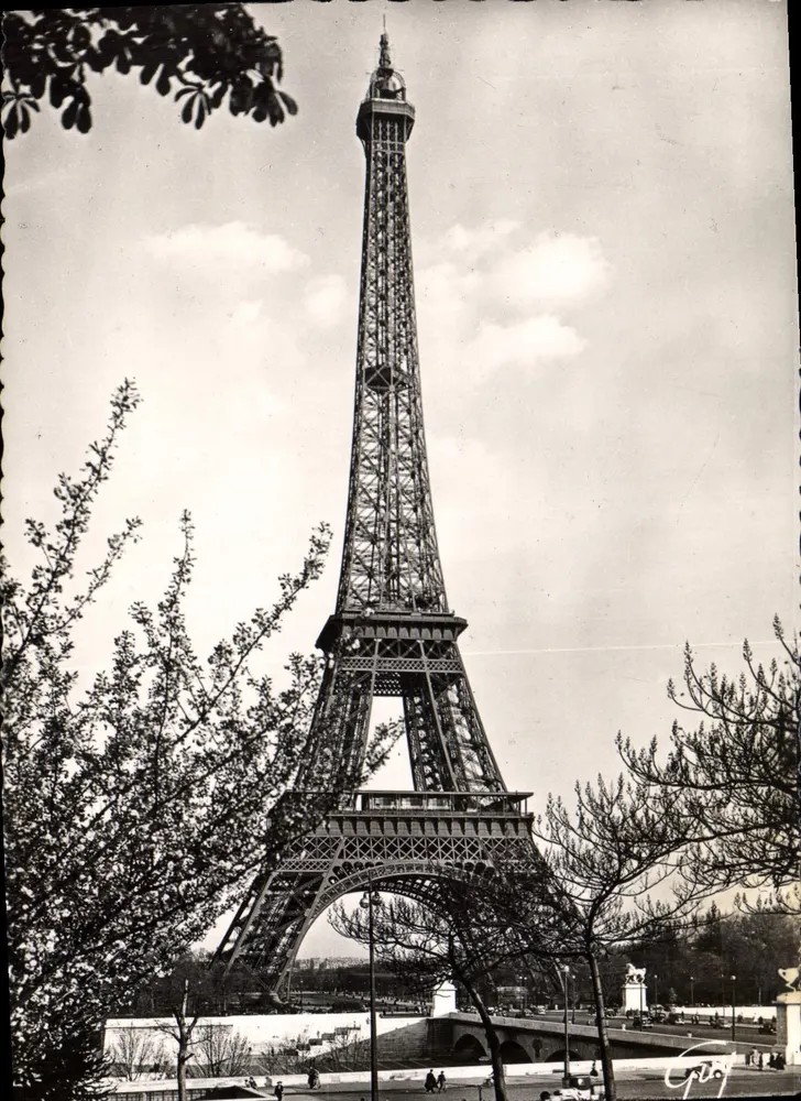 Eiffelturm — Paris — Grégoire - Vorderseite