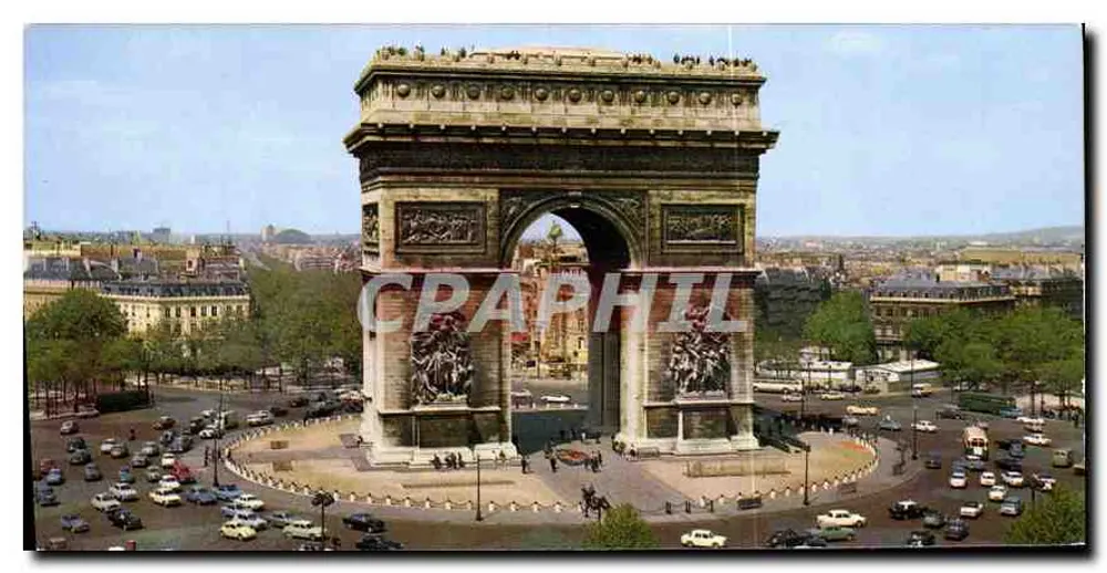 Arco do Triunfo — Paris — editor Mitteleuropa, n° 774 - Frente