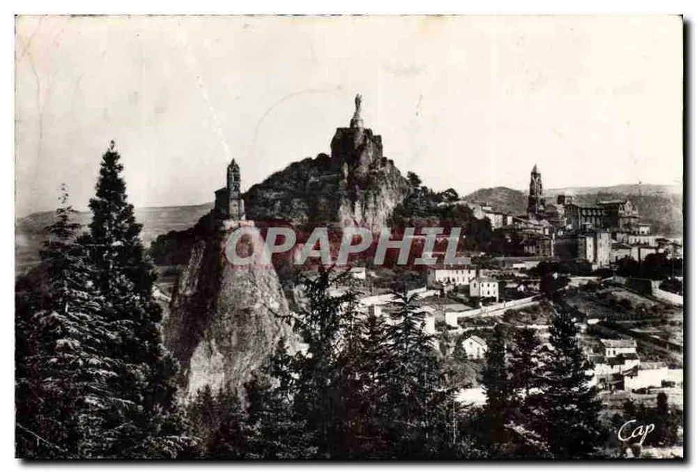 Le Puy — Vue prise à travers les Pins — éditeur REAL-PHOTO - C.A.P. (n° 01) - Frente