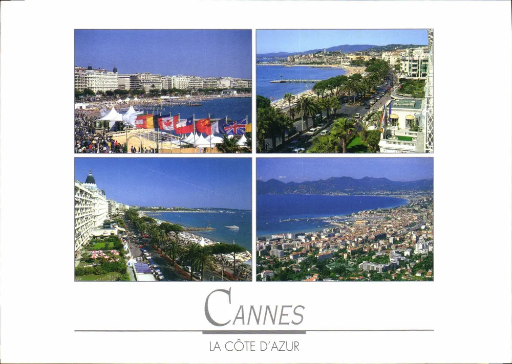 Cannes — Die Côte d'Azur — Editions La Côte d'Azur - Vorderseite