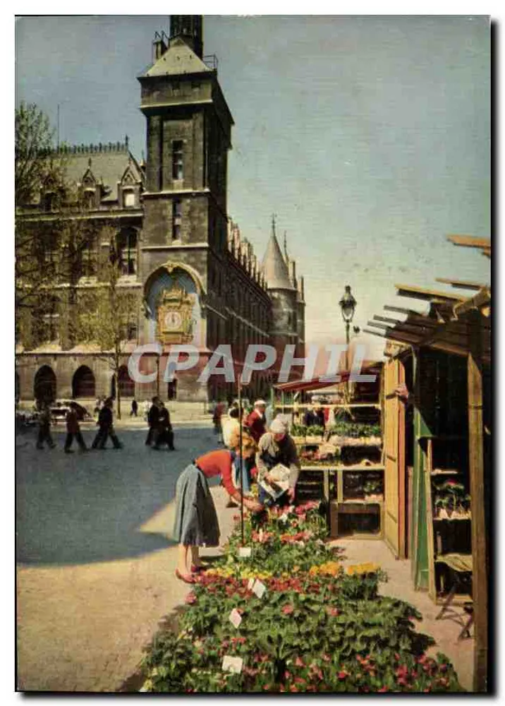 Paris — O Mercado das Flores — editor PAMORAS, n°21 - Frente