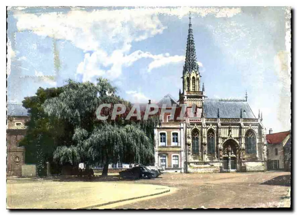 Montreuil-sur-Mer — L'Hôtel-Dieu et la Chapelle — Edition Mège, Paris - Vorderseite