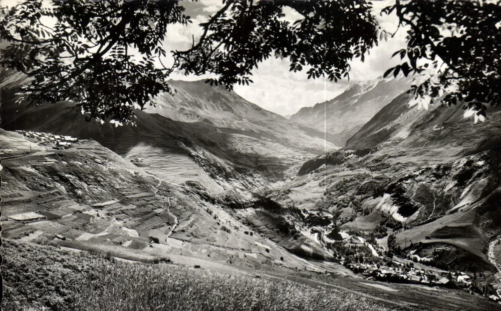 Route du Lautaret — zwischen La Grave und Villard d'Arène — Edition « La Cigogne » - Vorderseite
