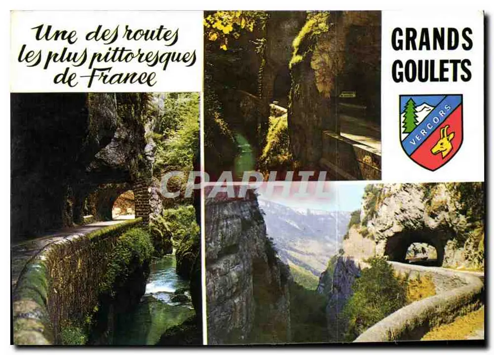 Grands Goulets — Touristische Alpenroute — Éditions Immera - Vorderseite